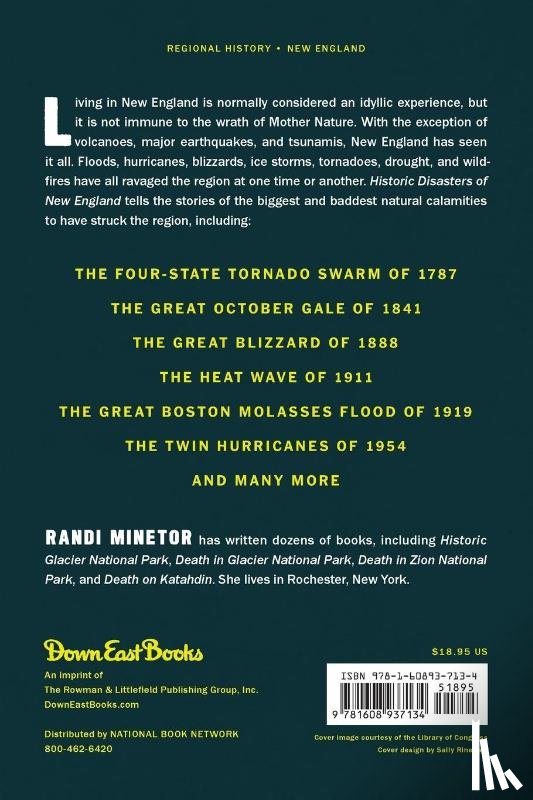 Minetor, Randi - Historic Disasters of New England