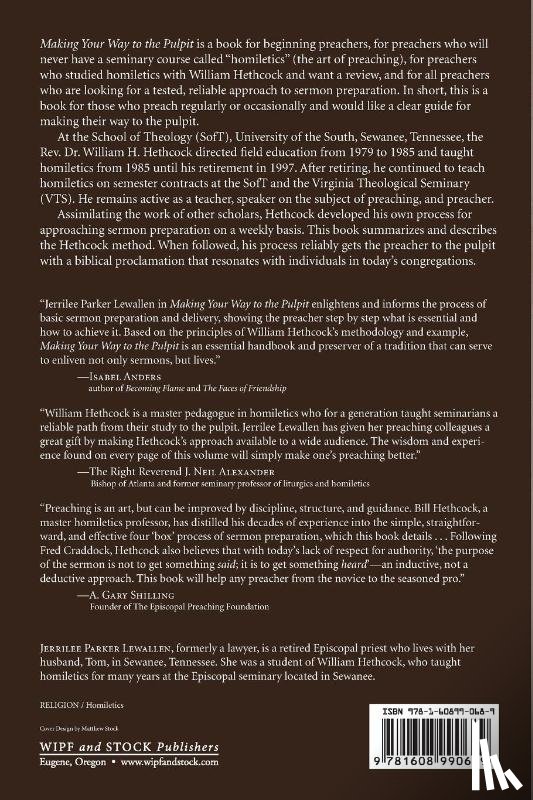 Lewallen, Jerrilee Parker, Hethcock, William Hoover - Making Your Way to the Pulpit