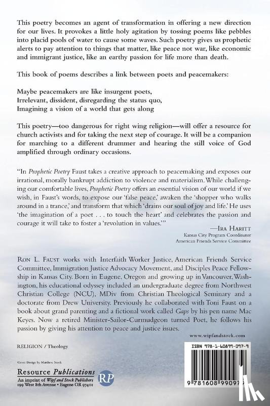 Faust, Ronald L - Prophetic Poetry