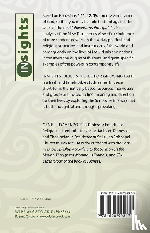 Davenport, Gene L - Powers and Principalities