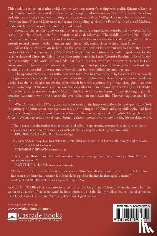 Gilson, Etienne - Medieval Essays