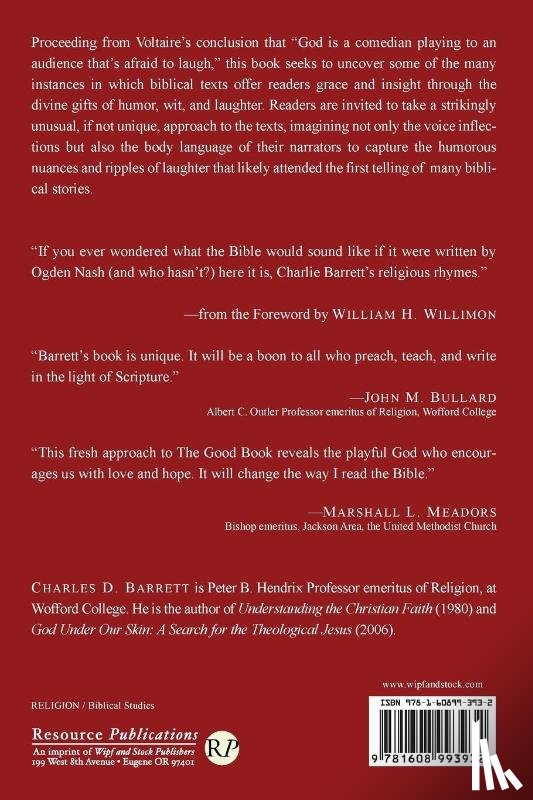 Barrett, Charles D - Funny Things Can Happen on Your Way through the Bible, Volume 1