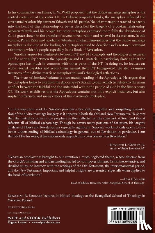 Smolarz, Sebastian R. - Covenant and the Metaphor of Divine Marriage in Biblical Thought