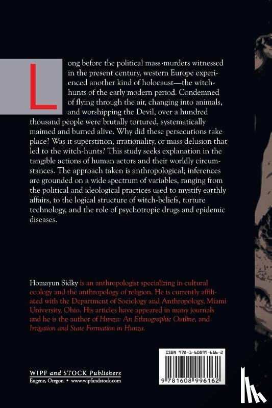 Sidky, Homayun (Miami University) - Witchcraft, Lycanthropy, Drugs and Disease