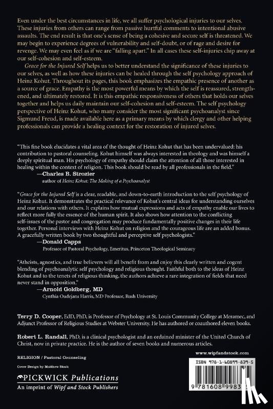 Cooper, Terry D, Randall, Robert L - Grace for the Injured Self