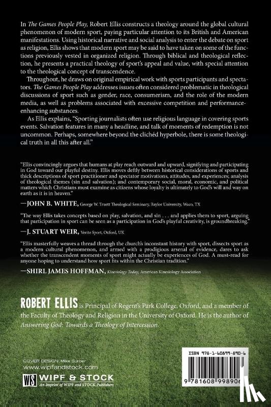Ellis, Robert (University of Sydney Australia) - The Games People Play