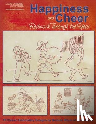 Storm, Dolores - Happiness and Cheer Redwork Through the Year