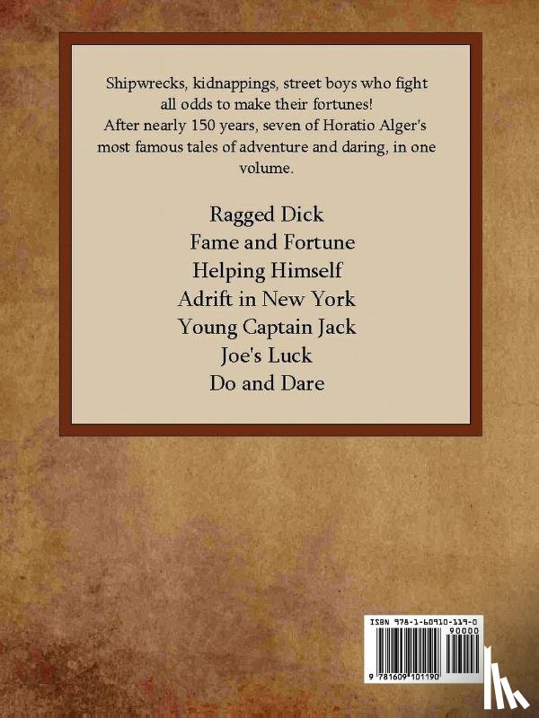Alger Jr., Horatio - THE Horatio Alger Treasury