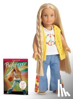 American Girl Editors - Julie Mini Doll & Book [With Mini Book]
