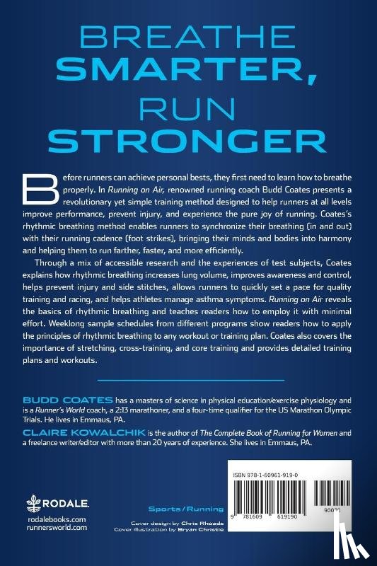 Coates, Budd, Kowalchik, Claire, Editors of Runner's World Maga - Runner's World Running on Air
