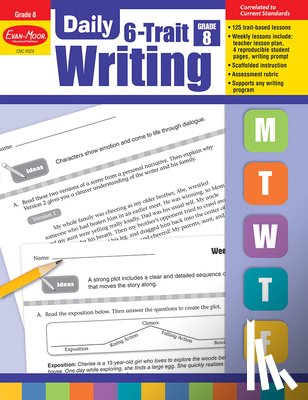 Evan-Moor Educational Publishers - Daily 6-Trait Writing, Grade 8 Teacher Edition