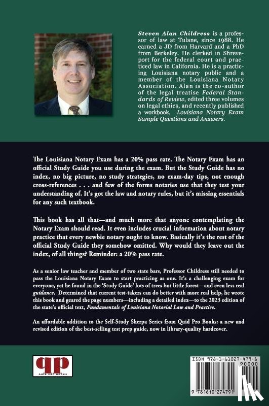 Childress, Steven Alan - Louisiana Notary Exam Sidepiece to the 2023 Study Guide