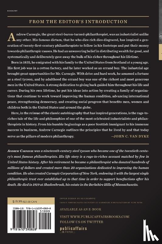 Carnegie, Andrew - The Autobiography of Andrew Carnegie