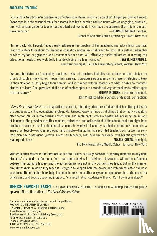 Facey, Denise Fawcett - Can I Be in Your Class?