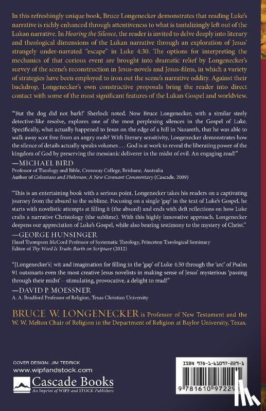Longenecker, Bruce W. - Hearing the Silence