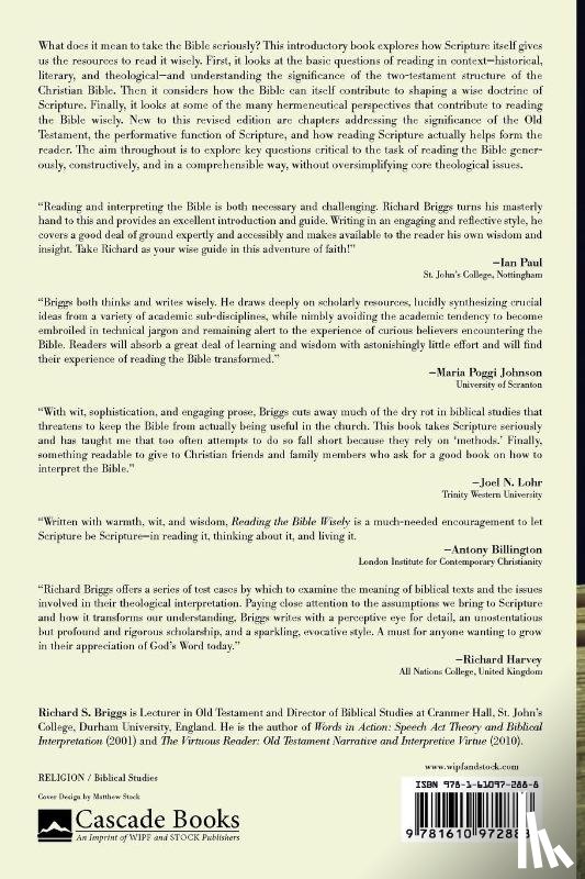 Briggs, Richard S. - Reading the Bible Wisely