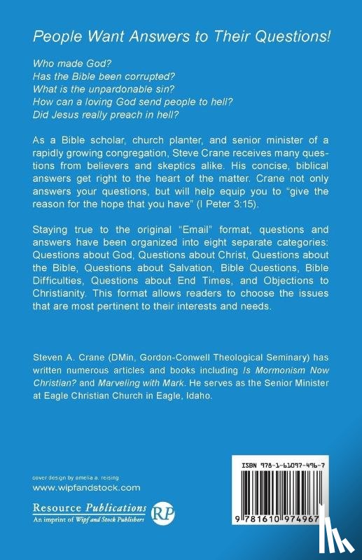 Crane, Steven A - Email Messages