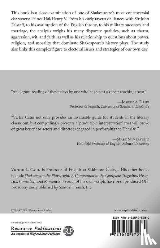 Cahn, Victor L - Political Animal