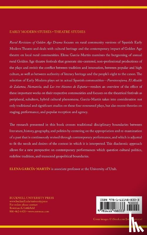 Garcia-Martin, Elena - Rural Revisions of Golden Age Drama