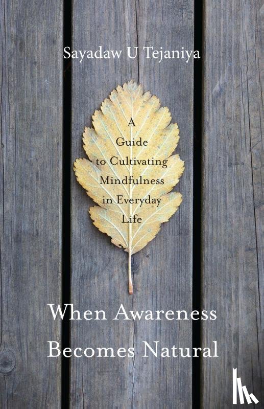 Tejaniya, Sayadaw U - When Awareness Becomes Natural