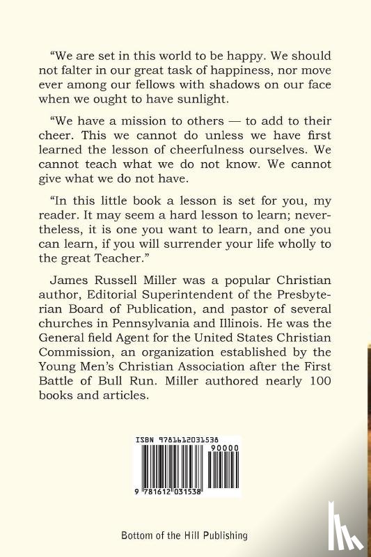 Miller, Dr J R - The Blessing of Cheerfulness