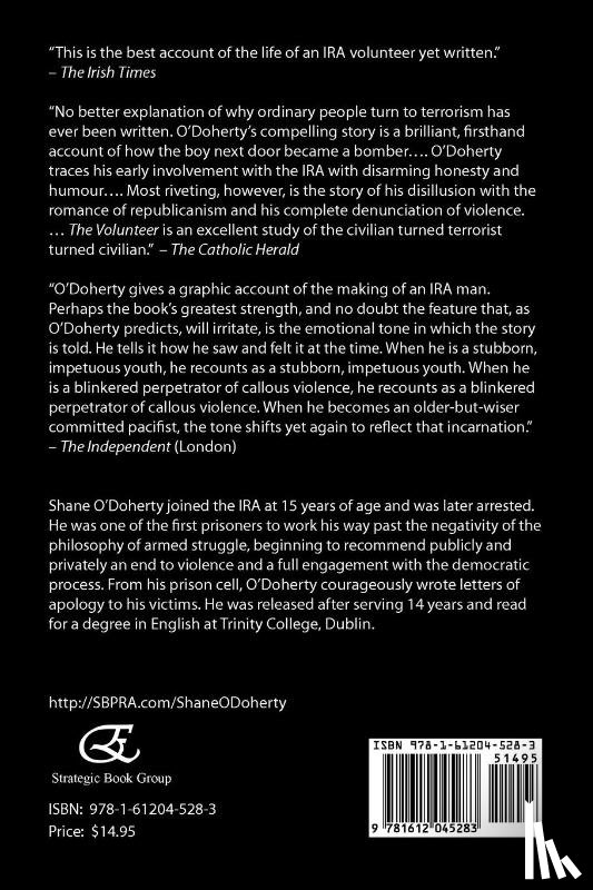 O'Doherty, Shane - The Volunteer