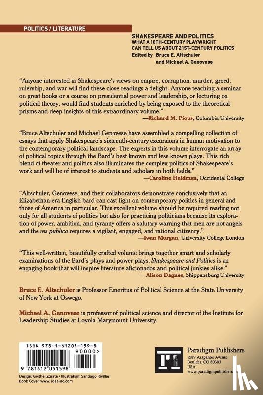  - Shakespeare and Politics