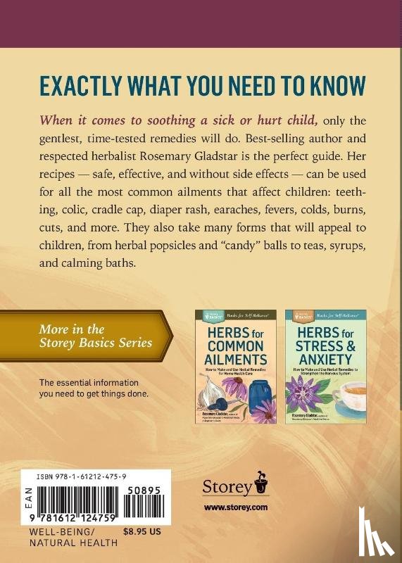Gladstar, Rosemary - Herbs for Children's Health