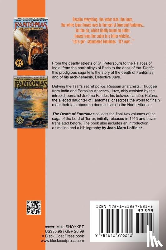 Souvestre, Pierre, Allain, Marcel - The Death of Fantomas