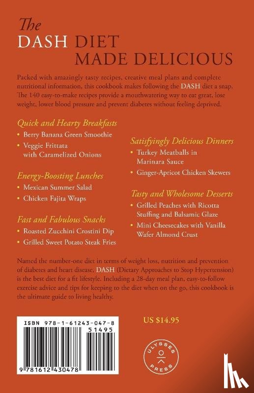Snyder, Mariza, Clum, Lauren, Zulaica, Anna V. - The Dash Diet Cookbook
