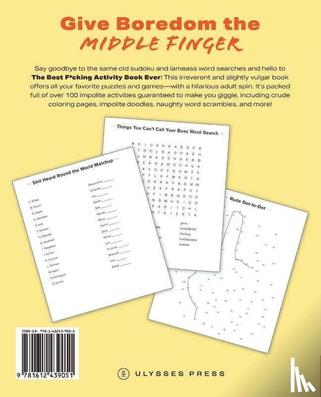  - The Best F*cking Activity Book Ever