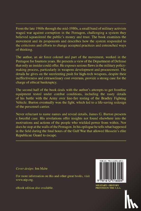 Burton, James G - The Pentagon Wars