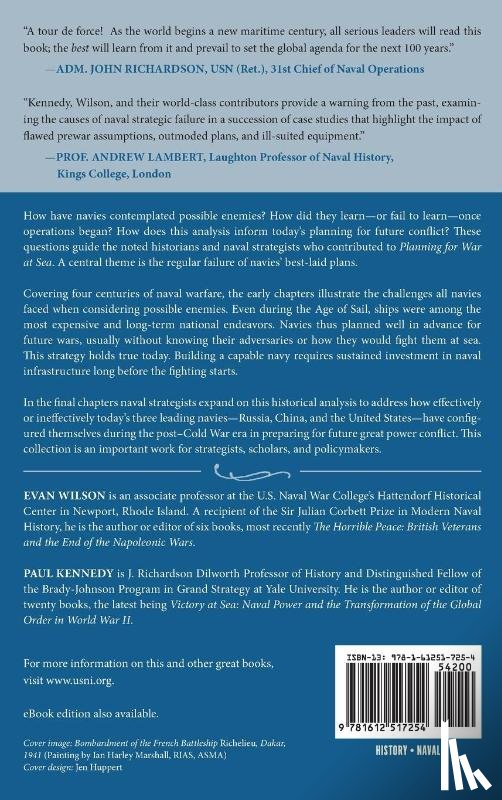  - Planning for War at Sea