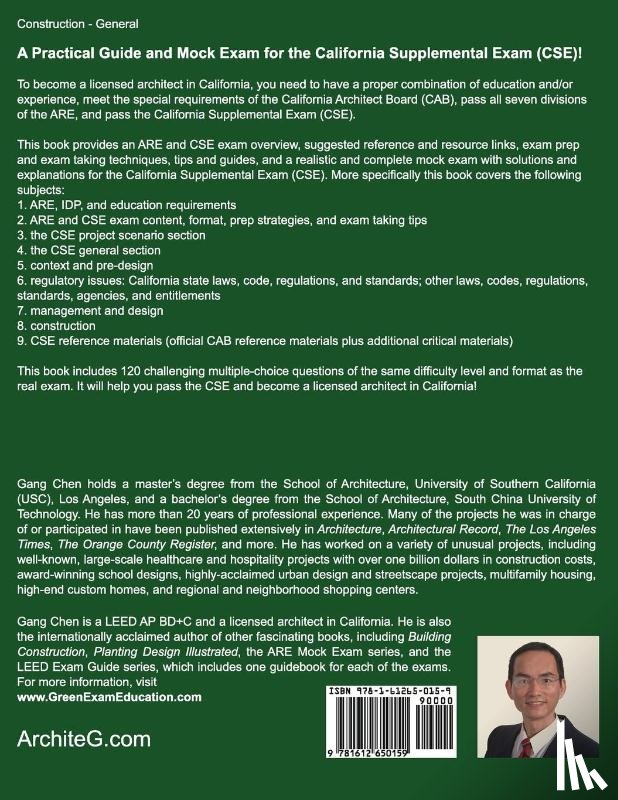 Chen, Gang - Mock California Supplemental Exam (CSE of Architect Registration Exam)