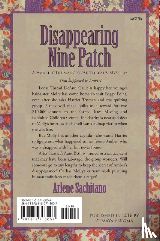 Sachitano, Arlene - Disappearing Nine Patch