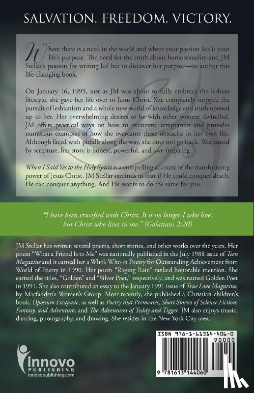 Stellar, J M - When I Said Yes to the Holy Spirit