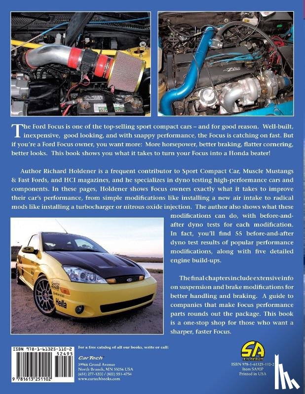 Holdener, Richard - High Performance Ford Focus Builder's Handbook