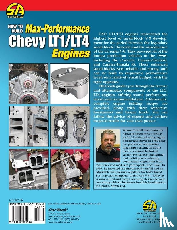 Cottrell, Myron, McClellan, Eric - How to Build Max Performance Chevy LT1/LT4 Engines