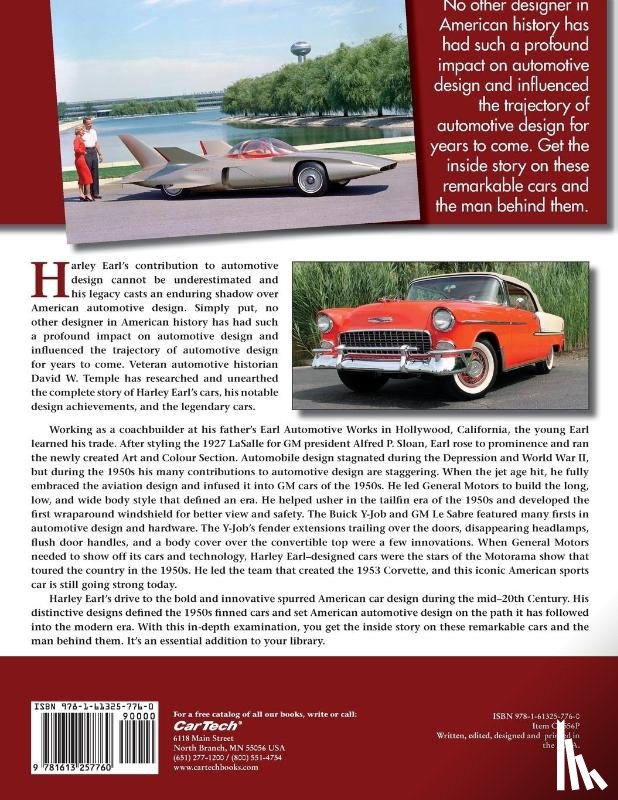Temple, David - The Cars of Harley Earl