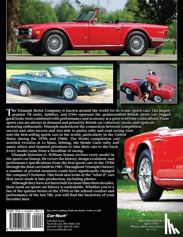 Krause, William - The Illustrated History of Triumph Sports and Racing Cars