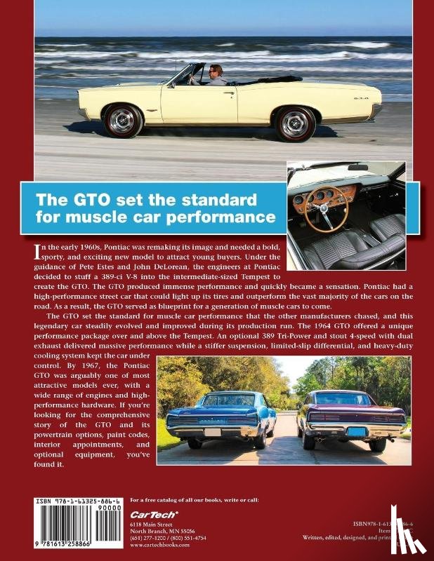 David, Bonaskiewich - The Definitive Pontiac GTO Guide