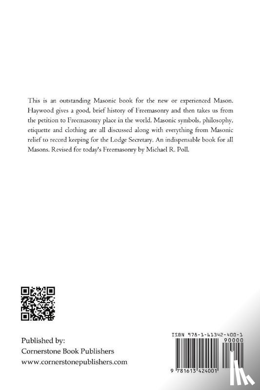 Haywood, H. L. - The Newly-Made Mason