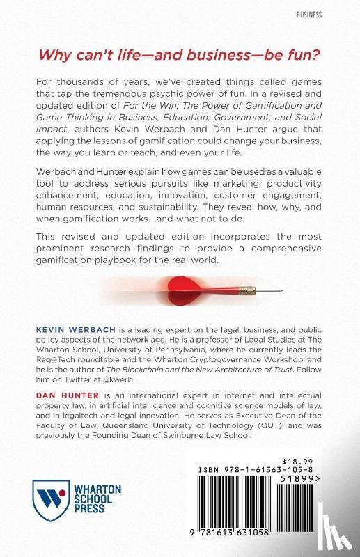 Werbach, Kevin, Hunter, Dan - For the Win, Revised and Updated Edition