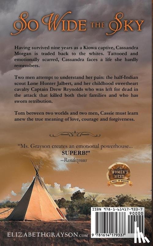 Grayson, Elizabeth - So Wide the Sky (The Women's West Series, Book 1)