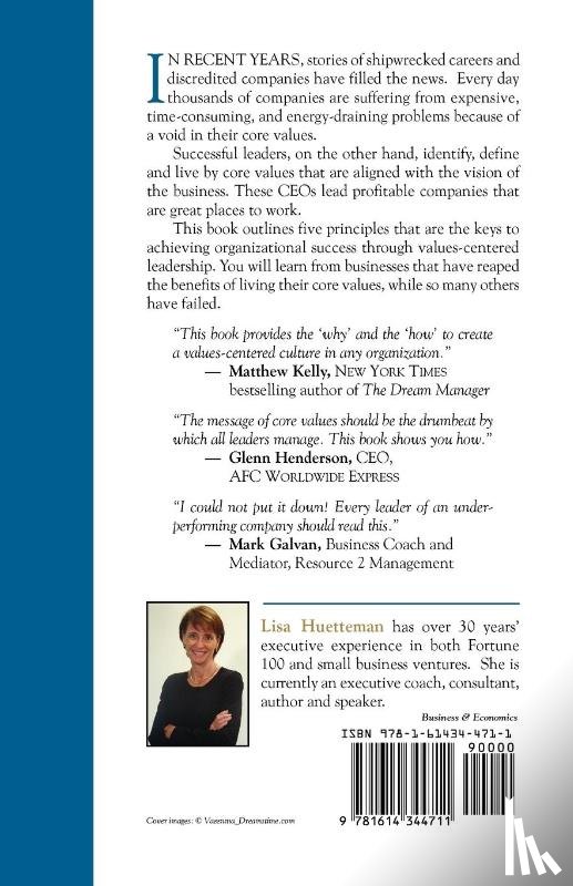 Huetteman, Lisa - THE Value of Core Values