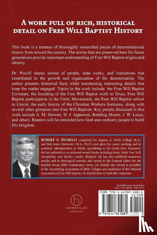 Picirilli, Robert E - Free Will Baptist History