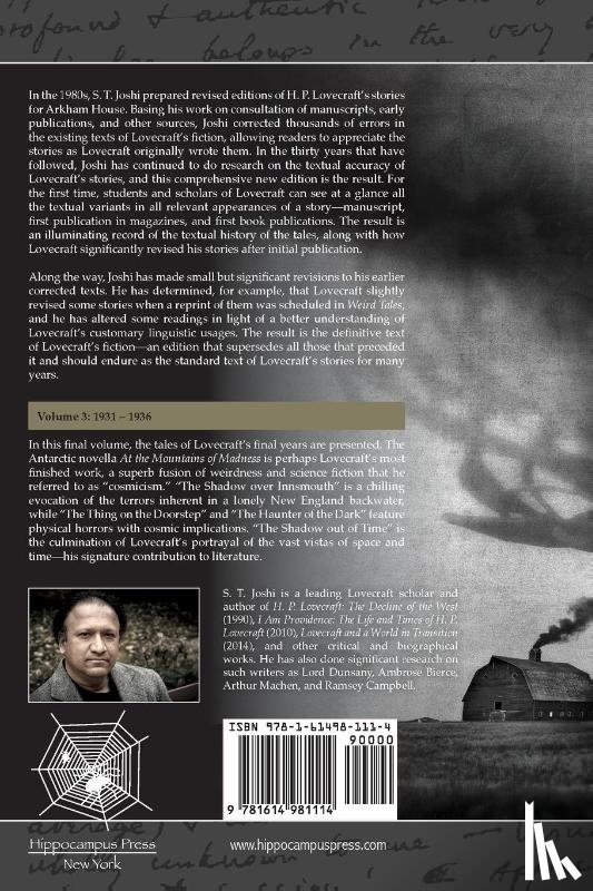 Lovecraft, H P - H.P. Lovecraft: Collected Fiction, Volume 3 (1931-1936)