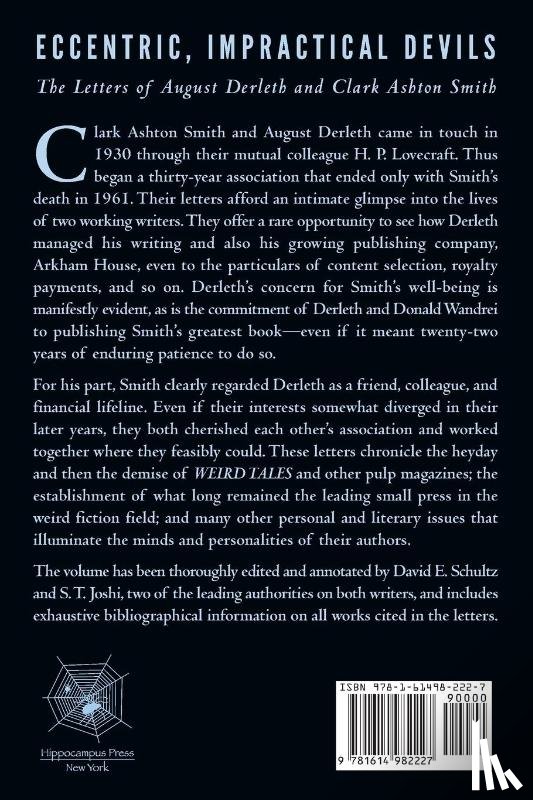 Smith, Clark Ashton, Derleth, August, Schultz, David E. - Impractical Devils Eccentric