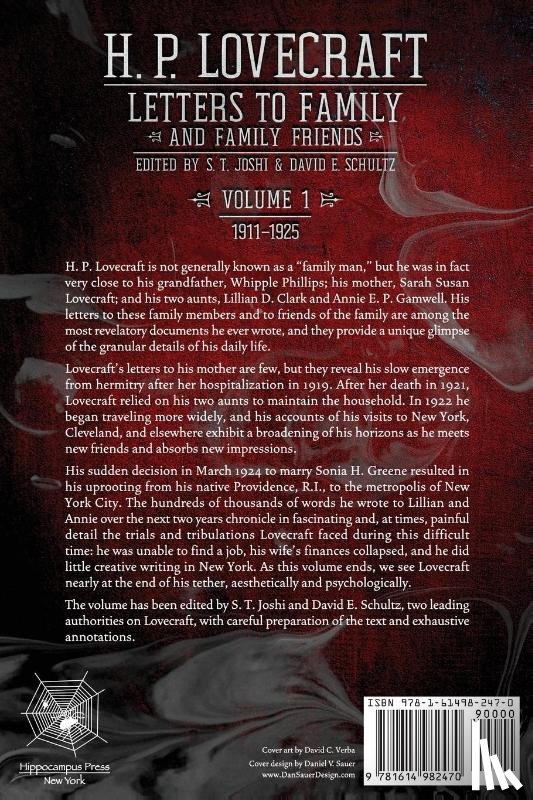 Lovecraft, H P - Letters to Family and Family Friends, Volume 1