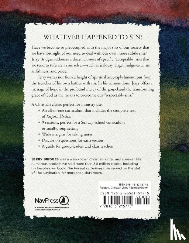 Jerry Bridges - Respectable Sins Small-Group Curriculum
